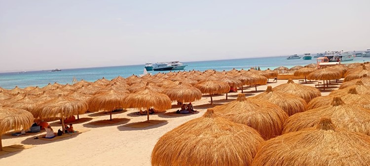 Hula Hula -Paradise plaza na wyspie Giftun